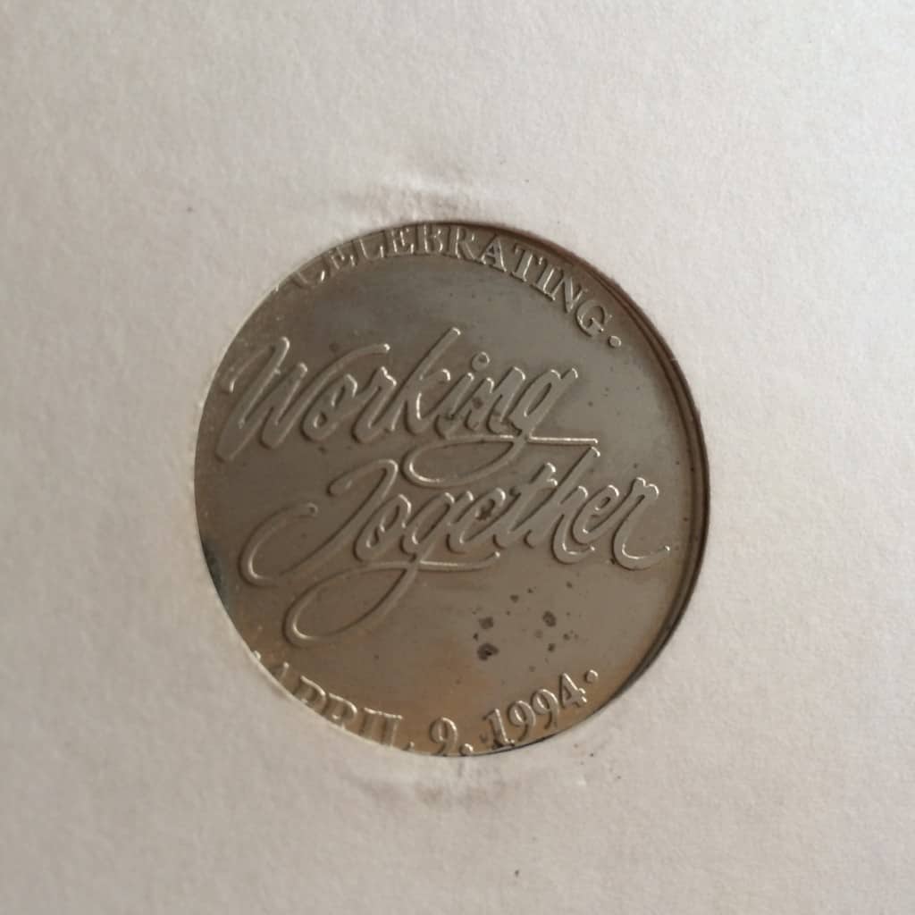 Back of coin