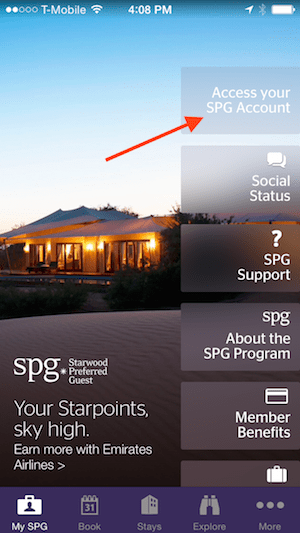 1,000 Free Starwood Preferred Guest Points