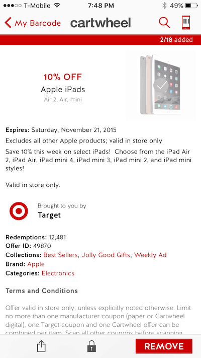 iPad Mini 4 for $269