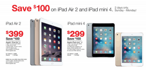 iPad Mini 4 for $269